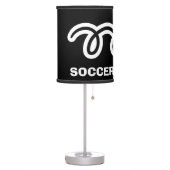 Soccer ball table lamp design (Left)