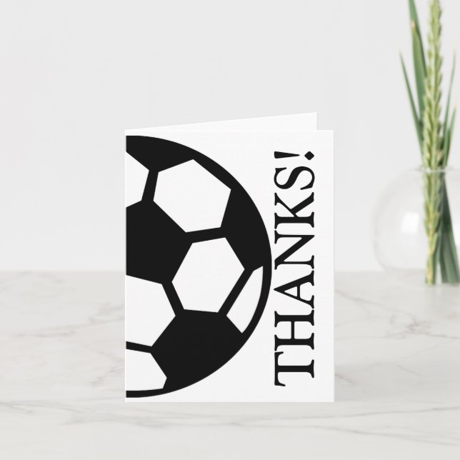 Soccer Ball Thank You (Front)