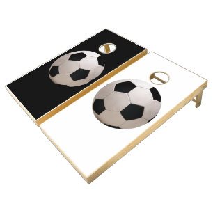 Soccer Ball Theme Cornhole Set