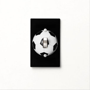 Soccer Ball Theme Light Switch Cover