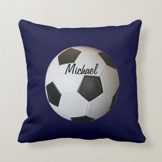 Soccer Ball Throw Pillow Zazzle