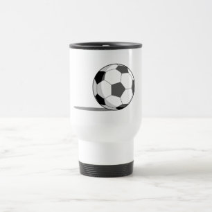 Soccer Ball Travel Mug