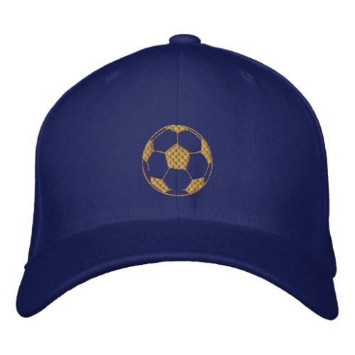 Soccer Ball USA soccer embroidered cap