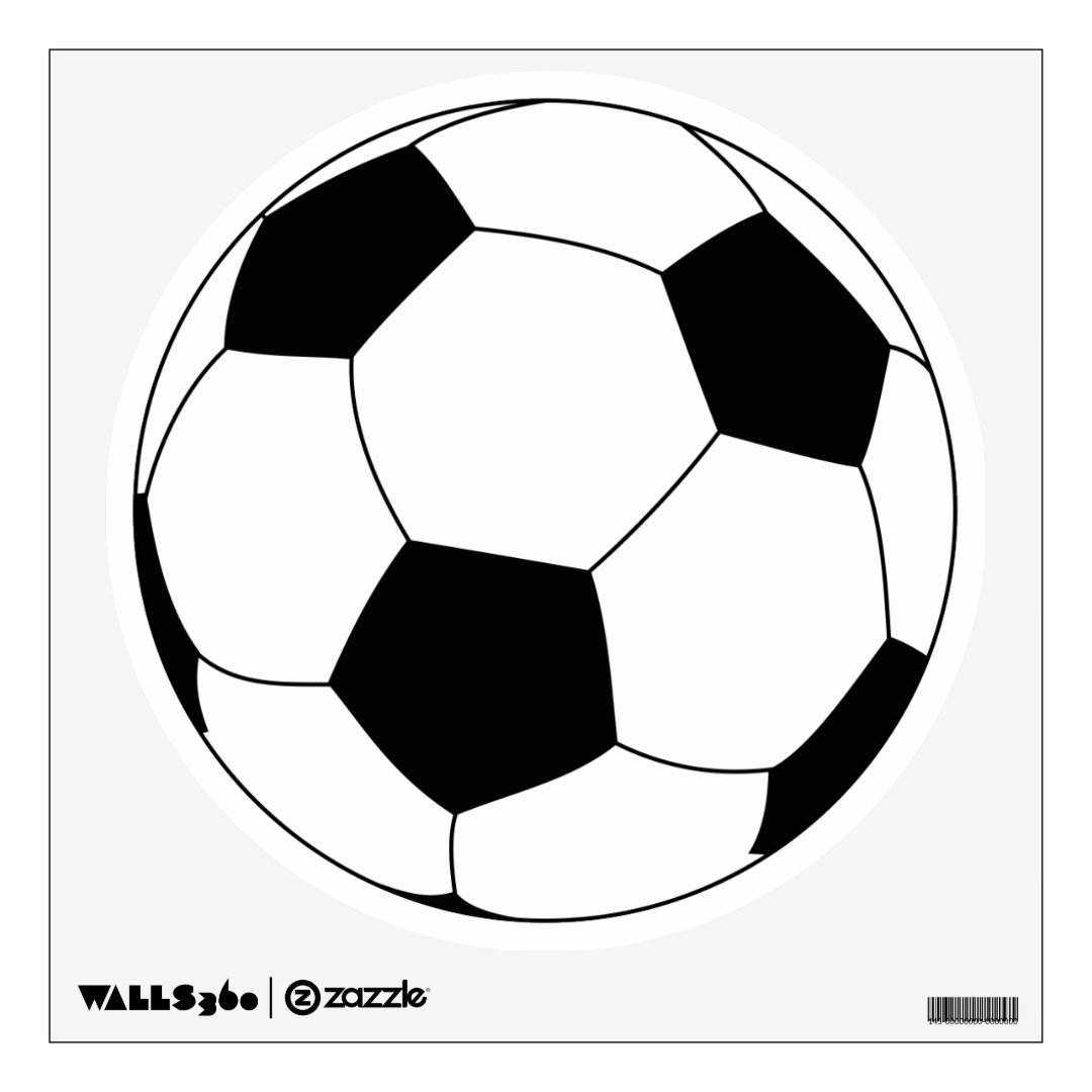 Soccer Ball Wall Decal Zazzle