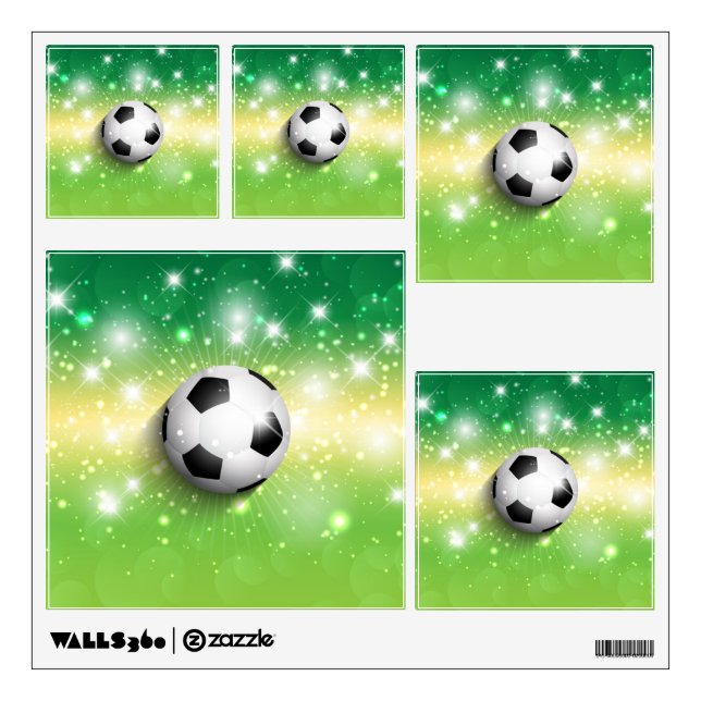 Soccer Ball Wall Decals (Front)