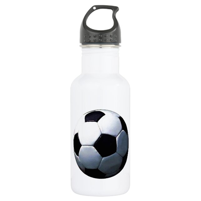 Soccer Ball Water Bottle (Front)