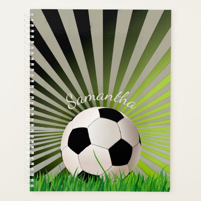Soccer Ball Weekly/Monthly Planner (Front)