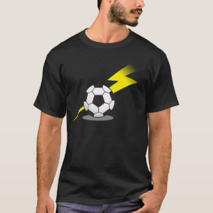 Soccer ball with lightning bolt T-Shirt
