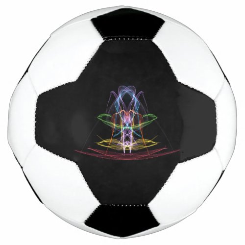 Soccer Ball with Unique Holographic Design