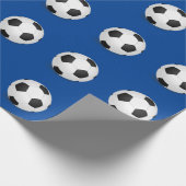 Soccer Ball Wrapping Paper (Corner)
