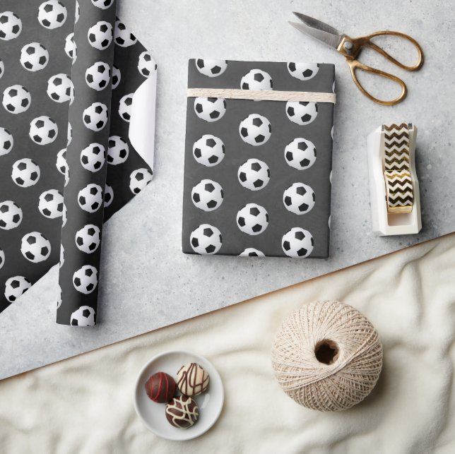 Soccer Ball Wrapping Paper (Crafts)