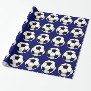Soccer Ball Wrapping Paper