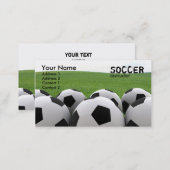 Soccer Balls Business Card (Front/Back)