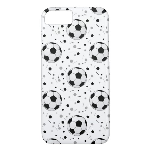 Soccer balls iPhone 87 case