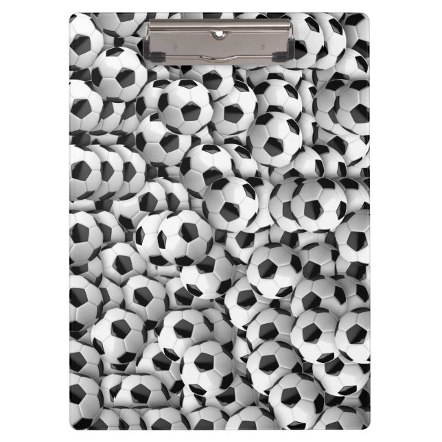 Soccer Balls Clipboard (Front)