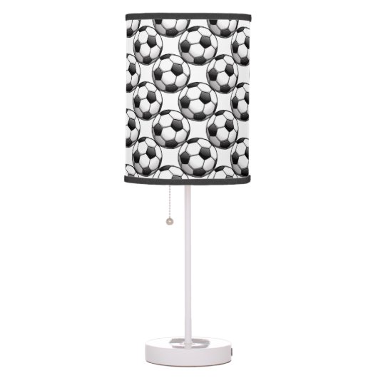 Soccer Balls Design Table Lamp Shade (Right)