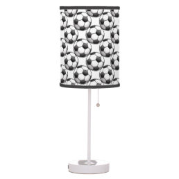 Soccer Balls Design Table Lamp Shade