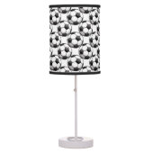 Soccer Balls Design Table Lamp Shade (Front)