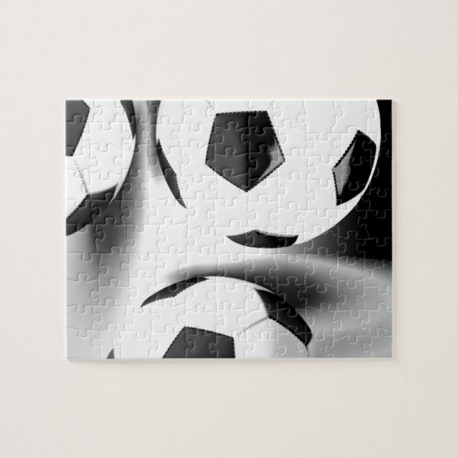Soccer Balls Jigsaw Puzzle (Horizontal)