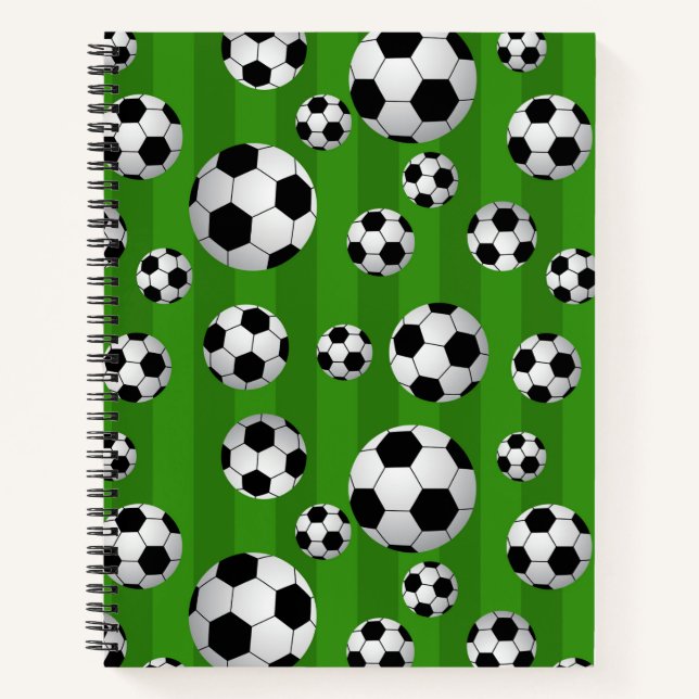 Soccer Balls Notebook (Front)