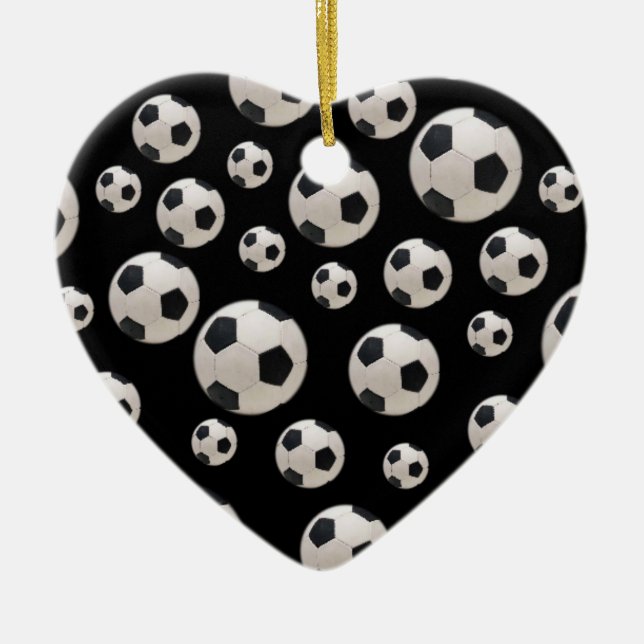 Soccer Balls Ornament (Front)