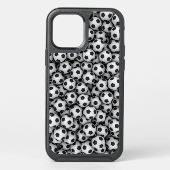 Soccer Balls Otterbox Symmetry Iphone 12 Case by FantasyCases at Zazzle
