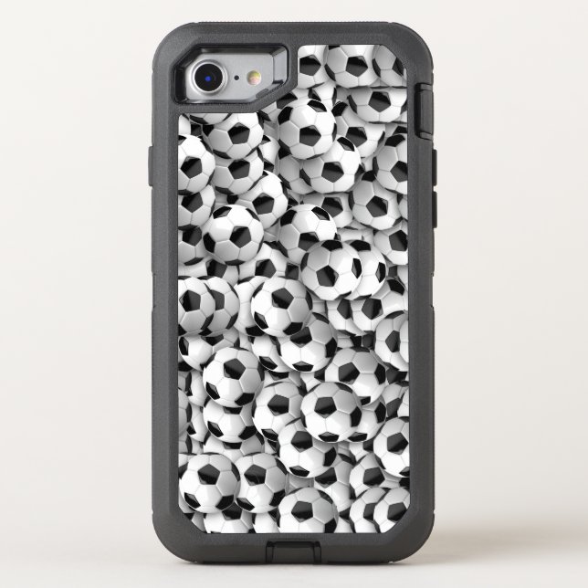 Soccer Balls Otterbox iPhone Case (Back)