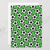 Soccer Balls Pattern (Front/Back)