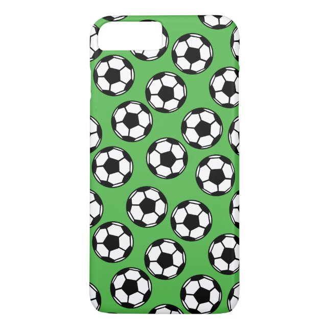 Soccer Balls Pattern Case-Mate iPhone Case (Back)