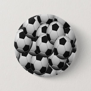SOCCER balls Pinback Button