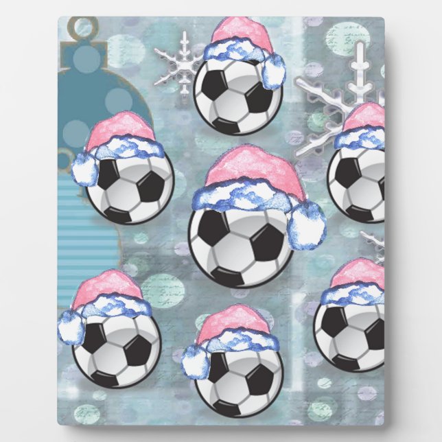SOCCER BALLS PLAQUE (Front)
