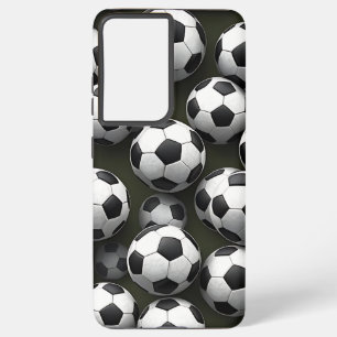 Soccer Balls Samsung Galaxy S21 Ultra Case