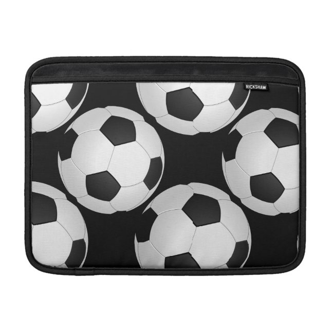 soccer balls sleeve for MacBook air (Front)