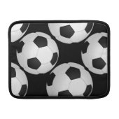 soccer balls sleeve for MacBook air (Back)