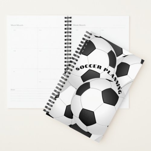 Soccer Balls Sports Planner