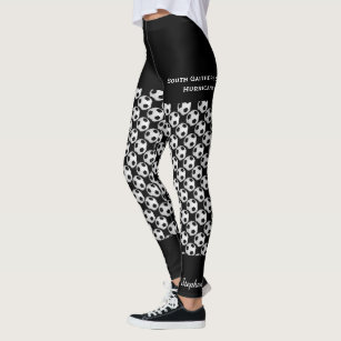 Women's Football Team Name Leggings