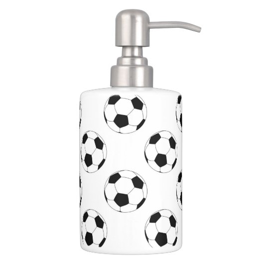 Soccer balls Toothbrush holder & Soap Dispenser (Right)
