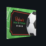 SOCCER Bar Bat Mitzvah Sign In Board<br><div class="desc">email me request at marlalove@hotmail.com</div>