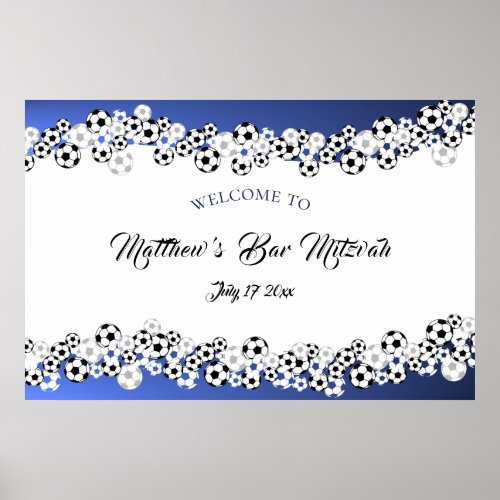 Soccer Bar Mitzvah Welcome