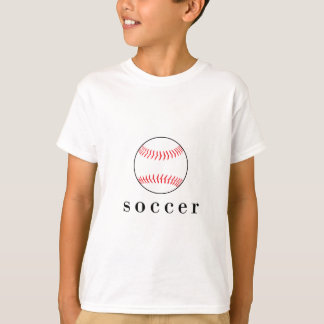 Soccer Baseball Funny Hilarious Sports T-Shirt