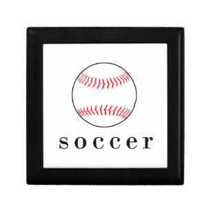 Soccer Baseball Funny Hilarious Sports T-Shirt Gift Box