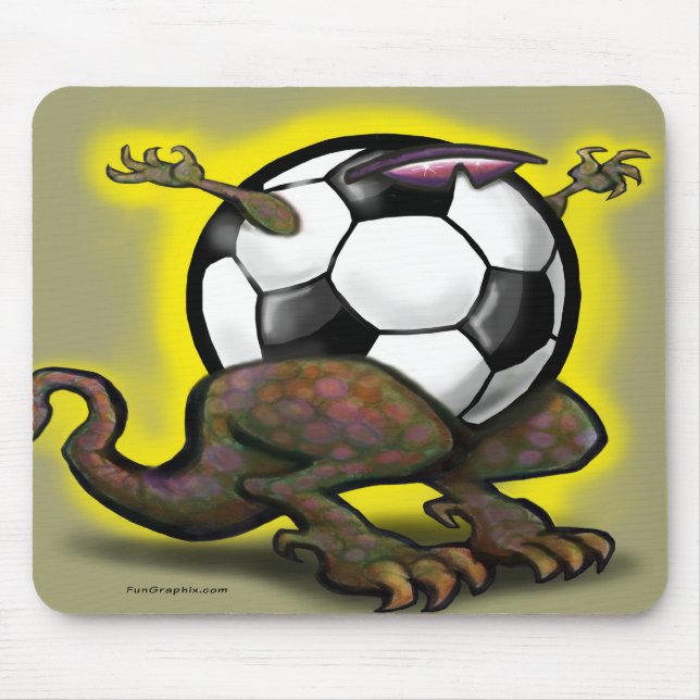 Soccer Beast Mouse Pad (Front)