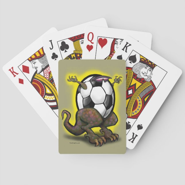 Soccer Beast Poker Cards (Back)