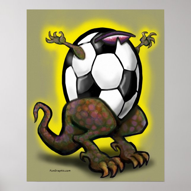 Soccer Beast Poster (Front)