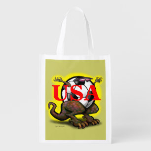 Soccer Beast Reusable Grocery Bag