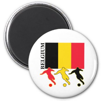 Soccer Belgium Magnet by nitsupak at Zazzle