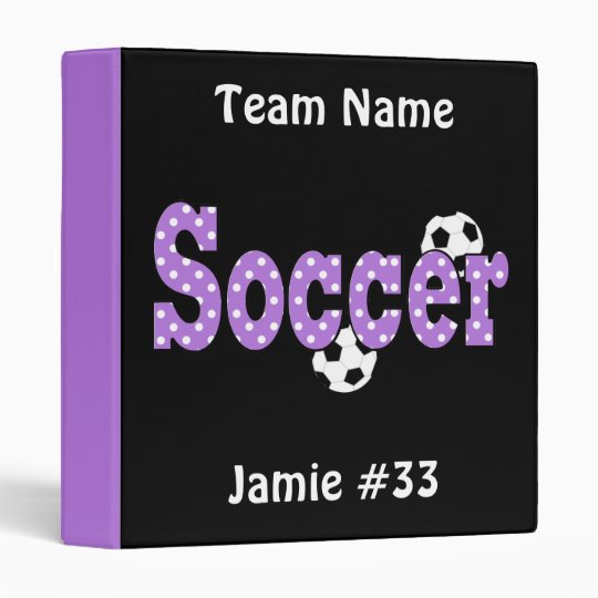 Soccer Binder Zazzle
