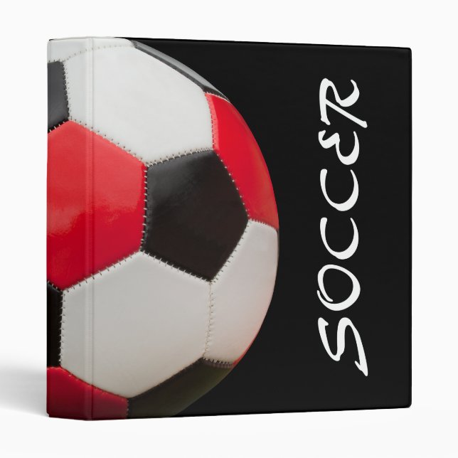 Soccer Binder Black (Front/Spine)