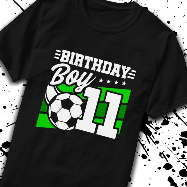 Soccer Birthday - 11 Year Old Boy - 11th Birthday T-Shirt (Creator Uploaded)