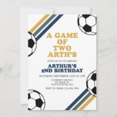 Soccer Birthday Invitation (Front)